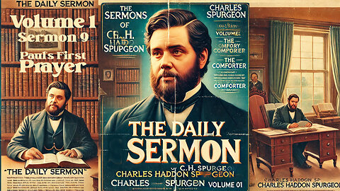 Daily Sermon "Paul's First Prayer" Christian Inspiration Sermons of Rev. CH Spurgeon