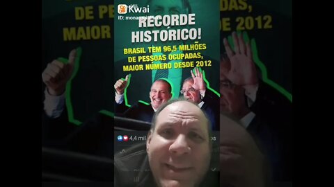 Recorde Histórico: Brasil tem 96,5 milhões de pessoas ocupadas, maior número desde 2012