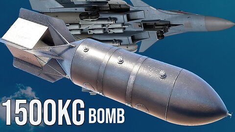 Bunker Buster! Russia uses the 1500KG mega bomb for the first time in the battlefield