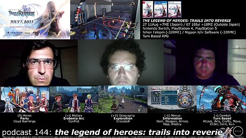 podcast 144: the legend of heroes: trails into reverie