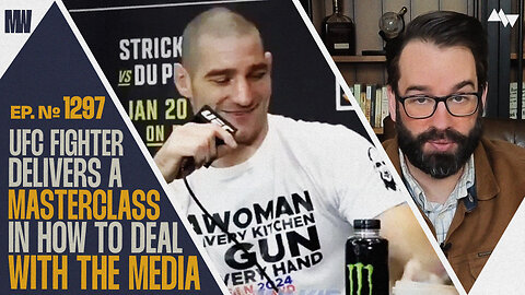 UFC Fighter Delivers A Masterclass In How To Deal With The Media | Ep. 1297