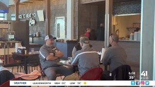 business is booming for local food stops at new airport