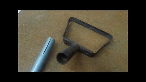 Redneck Repair No. 2: How to replace a tapered tool handle PERMANENTLY!