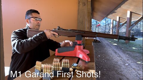 First shots fired out of my M1 Garand PPU 150 grain and Federal 180 grain softpoint