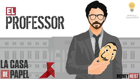 El Professor | La Casa De Papel | Money Heist | Digital Illustration