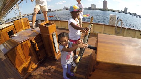 Blasian Babies Family Visit HarborFest Tall Ships!
