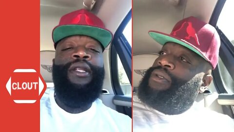 Rick Ross Celebrates His Grammy Nomination By Going To Wingstop!