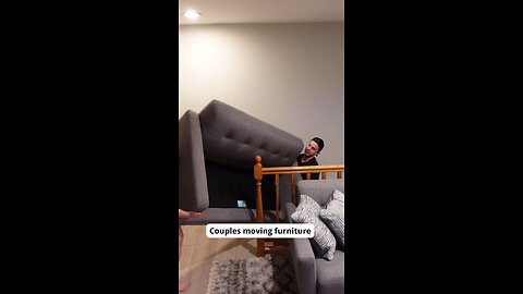 Couples moving furniture #comedy #moving #shorts