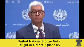 United Nations Stooge Gets Caught in a Moral Quandary