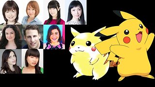Anime Voice Comparison- Pikachu (Pokemon)