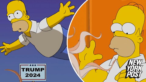 'The Simpsons' predicted Donald Trump's 2024 presidential run in 2015