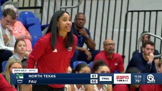 FAU Women's basketball improves to 9-2 after win over North Texas