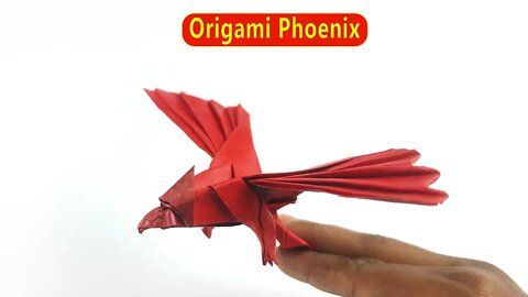 Origami Phoenix Arise From The Ashes - Easy Paper Crafts
