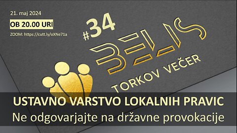 #34. Torkov Večer - USTAVNO VARSTVO LOKALNIH PRAVIC