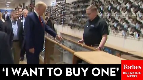 VIRAL MOMENT: Trump Tells South Carolina Gun Store Owner 'I Want To Buy' Glock