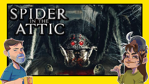 England's worst movie horror movie studio does it again! With Spiders! [Spider in the Attic]