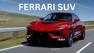 New 2023 Ferrari Purosangue SUV: 725hp