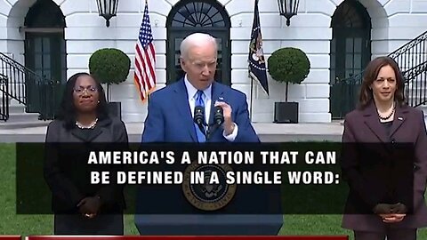 America is a nation that can be described in one word