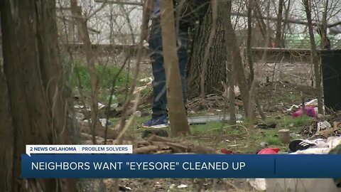 Neighbors Want 'Eyesore" Cleaned Up