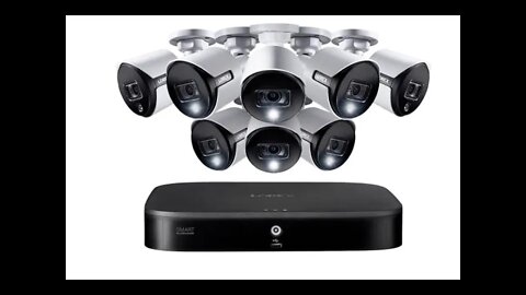 Lorex 4KAD168-2 4K DVR and Security Camera unbox and setup