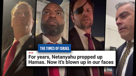 Pro-Israel Congressmen pressed on Israel's history of propping up Hamas