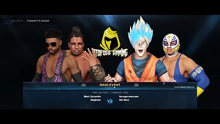 WWE2K23 AWF Week 4 Black Dynomite Magikhan VS Savagecreatureee SSJ Mark