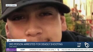 Third arrest made in deadly San Ysidro drive-by shooting