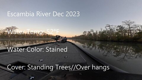 Escambia River December 2023