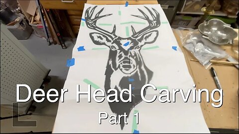 Deer Head Carving Door - Part 1