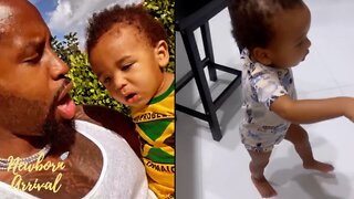 Safaree & Erica Mena's Son Legend Takes His 1st Steps! 🚶🏾‍♂️