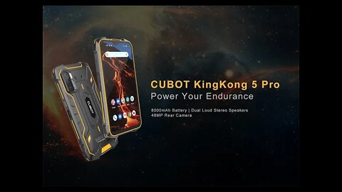 Cubot Kingkong 5 Pro 8000mAh Official Trailer