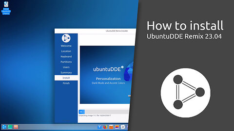 How to install UbuntuDDE Remix 23.04