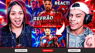 Marvel Trap Vibe (HOMEM-ARANHA, HOMEM DE FERRO, THOR...) // TK RAPS | [React RapNerd] 🔥