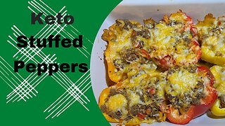 Keto Mexican- Style Stuffed Peppers