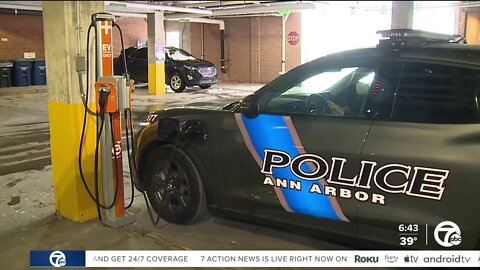 Michigan police departments consider electric vehicles as gas prices rise