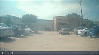 Allen TX car cam video silver charger shooter gets out of car and opens fire front of H&M May 6 2023