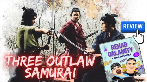 Three Outlaw Samurai! Samurai Cinema! #samurai #chanbara