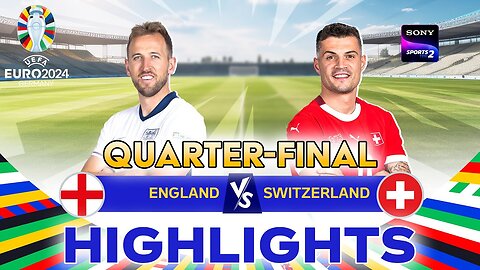 England 1 - 1 Switzerland (5 - 3 Penalties) | Highlights | UEFA Euro | 6th July 2024