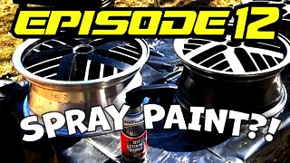 EPISODE 12 - Painting the FIERTO™ Aluminum Rims | Saturday Projects™.com | 1986 Pontiac Fiero SE V6