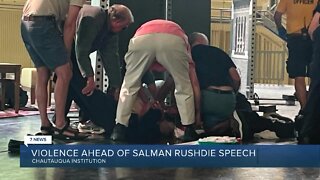 Author Salman Rushdie attacked on lecture stage at Chautauqua Institution