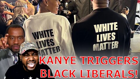 Kanye West & Candace Owens TRIGGER Marc Lamont Hill And Black Liberals With White Lives Matter Shirt