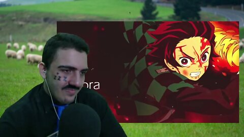 PASTOR REACT Rap do Tanjiro (Demon Slayer) - FILHO DO SOL | NERD HITS