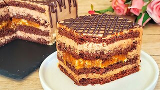 Incredibly delicious cake. I want to bake this cake every day! Simple and very tasty! 😋