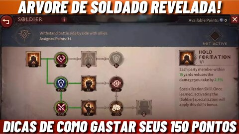 Diablo Immortal Arvore do Soldado Revelada