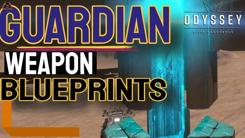 Collecting Guardian Weapon Blueprints // Elite Dangerous Guardians