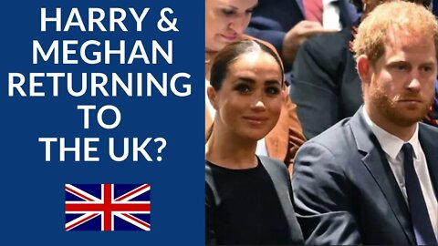 Are Prince Harry and Meghan Markle Returning to the UK? #meghanmarkle #princeharry #ukroyals