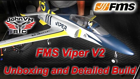 15th Anniversary FMS Viper 70mm V2 Build & Unboxing @fmsmodelRC