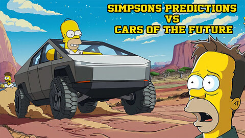 Simpsons Predictions Vs Cars of the Future 2024 - The Simpsons Cartoon