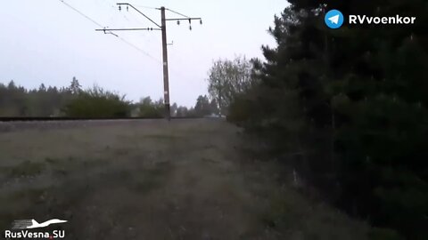 Russian DRG Destroys The Railway Tracks In The Dnepropetrovsk Region.