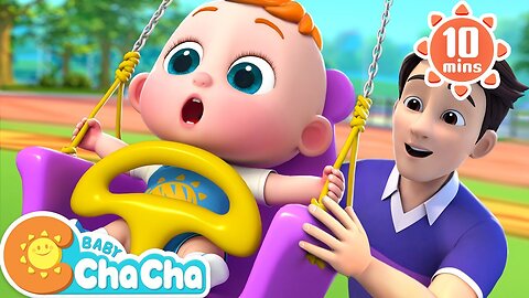 Playground Song | Baby's First Time at the Playground + More Baby ChaCha Nursery Rhymes & Kids Songs